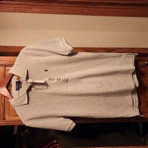 Polo Ralph Lauren Kids Basic Mesh Polo Big Kids New Grey Heather Boys
